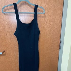 Abercrombie & Fitch knitted midi dress with slit L